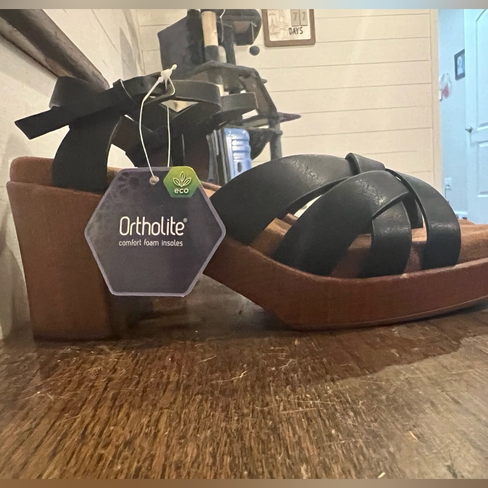 2 inch block heel by Ortholite